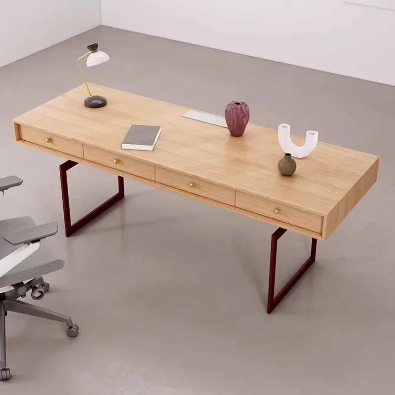 Modern Simple Office Desks Designers Minimalism Italian Return To The Ancients Office Desks Office Furniture Bureau Chambre FYOD