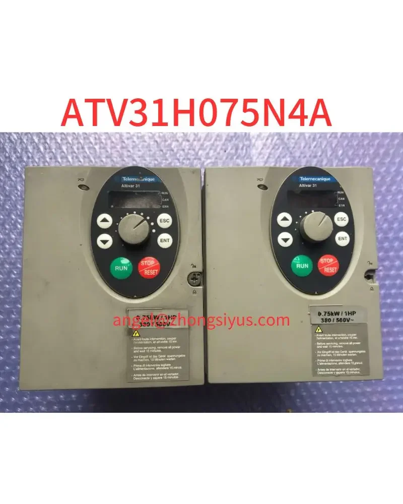 

Used frequency converter ATV31H075N4A