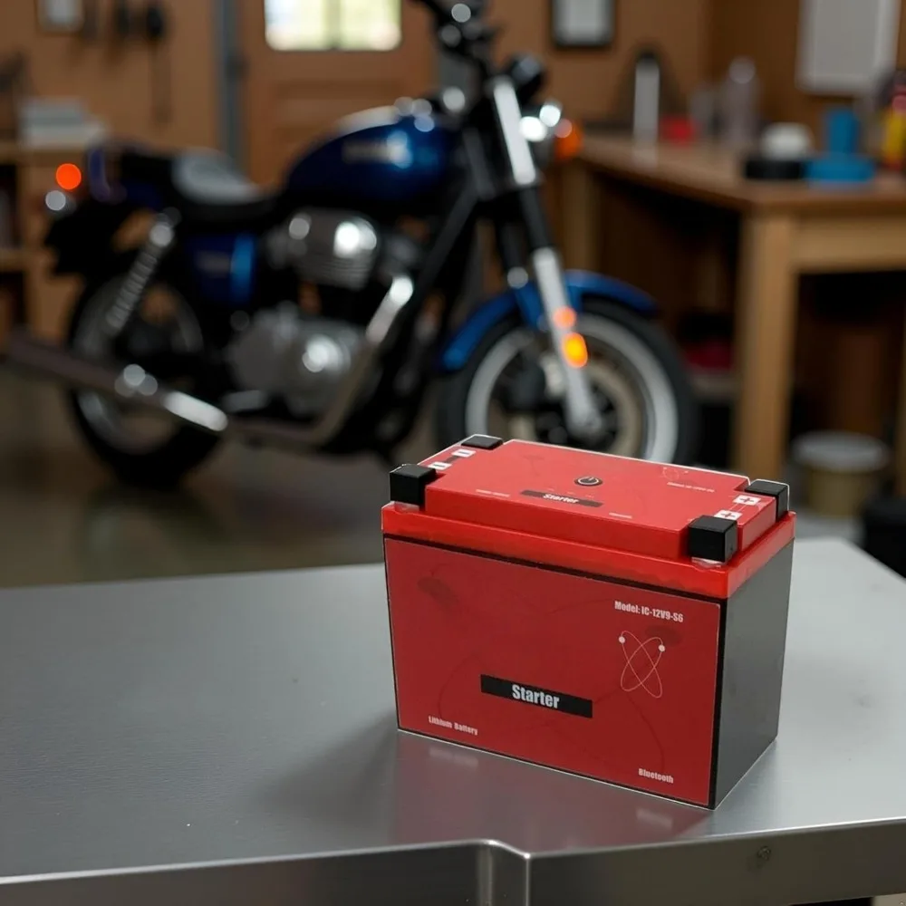 

Ionic Lithium 12V Starter Battery for Powersports - 12V S6 | 720 CA LiFePO4 Battery for Motorcycles, UTVs, ATVs, Customized