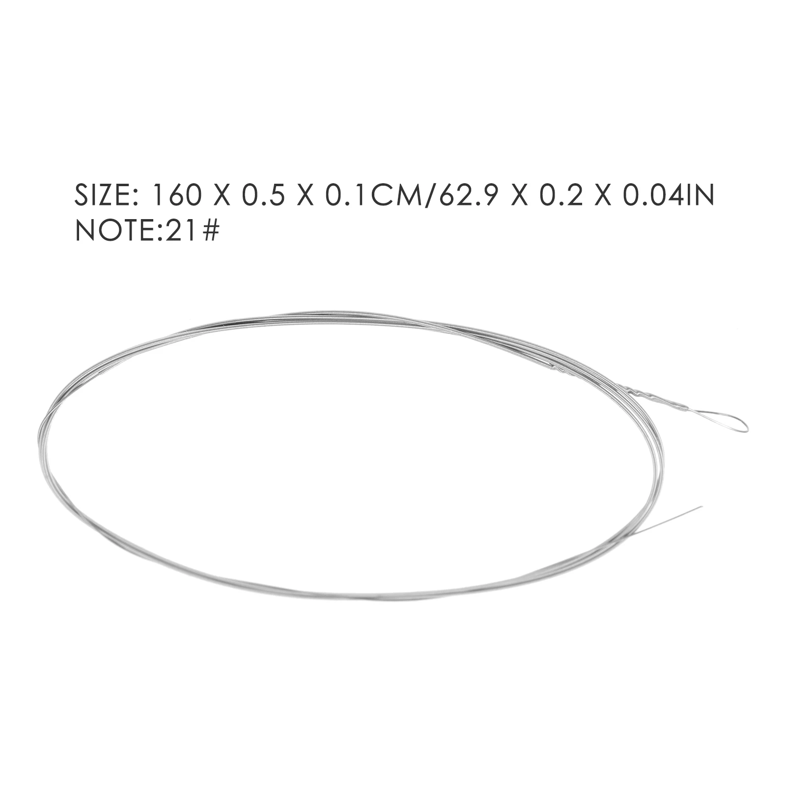 

2pcs Yangqin Strings Accessories Steel Wire for Dulcimer Instrument Replacement Parts Clear Sound Standard Tension Beautiful