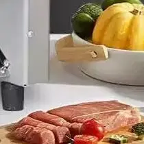 220V Meat Vegetable Slicer Two-In-One Commercial Automatic Mini Machine Electric Cutter For Restaurant