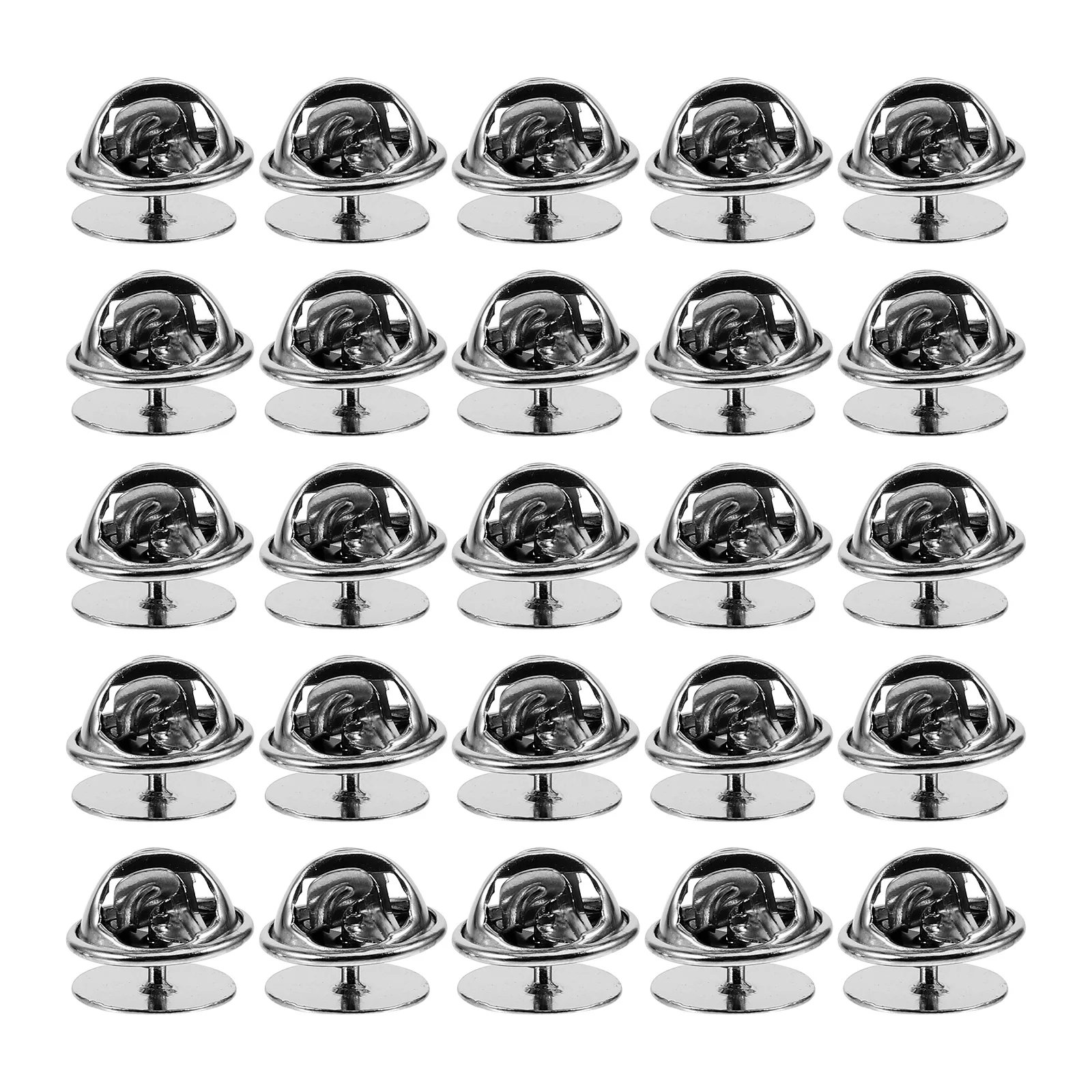 

1 set 1 Set Pin Backs For Enamel Pins Lapel Jewelry Diy Craft Making Clutch Locking Metal Badge Tie Slide Service Bars Hardware