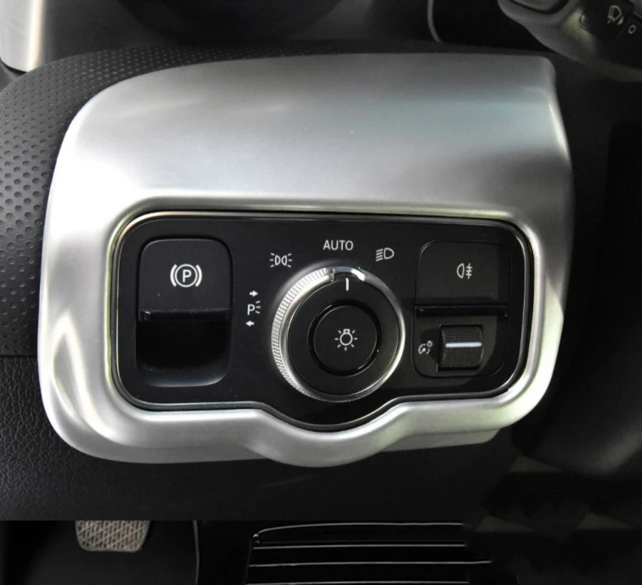 لمرسيدس بنز الفئة A180 A200 A220 2019 - 2022 الملحقات الداخلية مركز تكييف الهواء منفذ التيار المتردد تنفيس غطاء إطاري #6