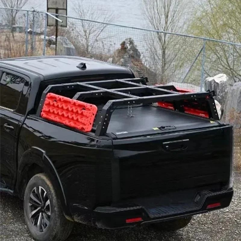 Offroad Steel Extendle Pickup Cargo Bars & Aluminum Truck Bed Rack
