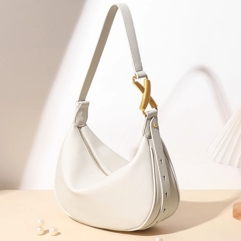 

Осень-зима 202, модная кожаная сумка с пельменями в стиле ретро, нишевая модная сумка через плечо для женщин, дизайнерская сумка, роскошный подарок