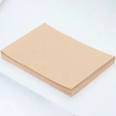 

Vintage Kraft Paper Letter Sheets 11.40X8.25 Inch A5 Lined Stationery For Writing Calligraphy Notes Correspondence Old