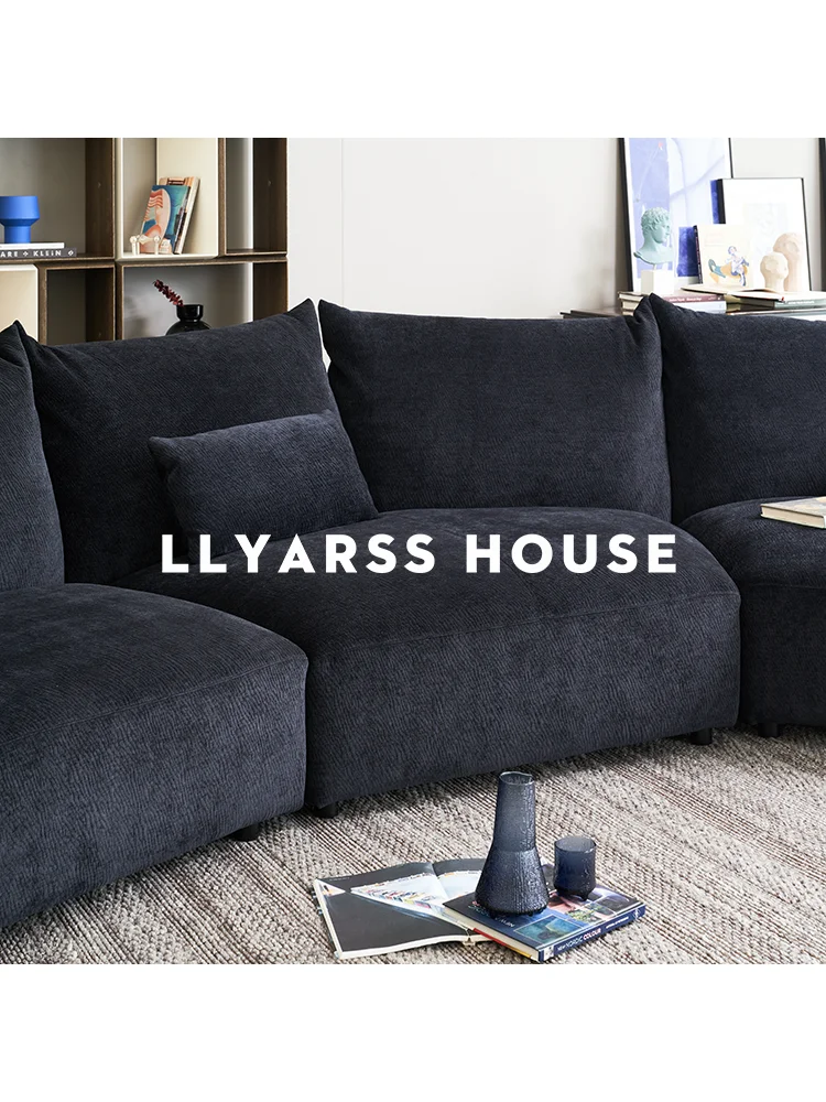 أريكة قماش/أريكة بتلات لغرفة المعيشة بسيطة وحديثة/FN #3