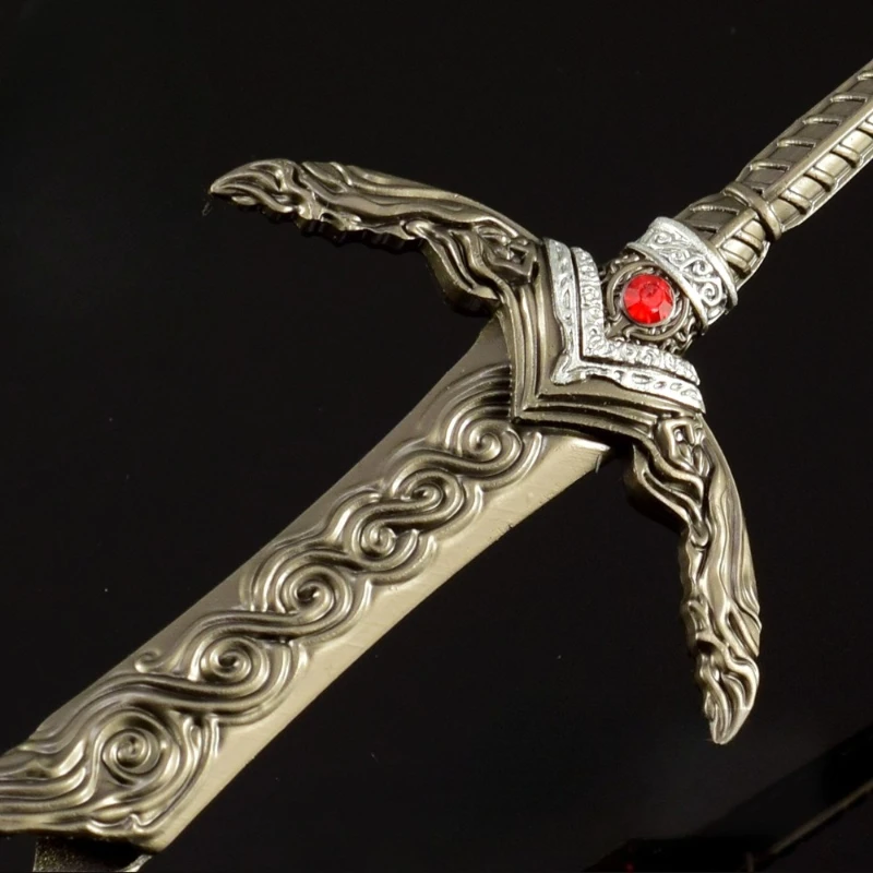 30 cm Eldenn Game Perifere Jacht Goddelijk Gebed Greatsword wapens Model Katana Speelgoed Mes Metaal Ambachten Ornamenten Cadeau voor Jongens