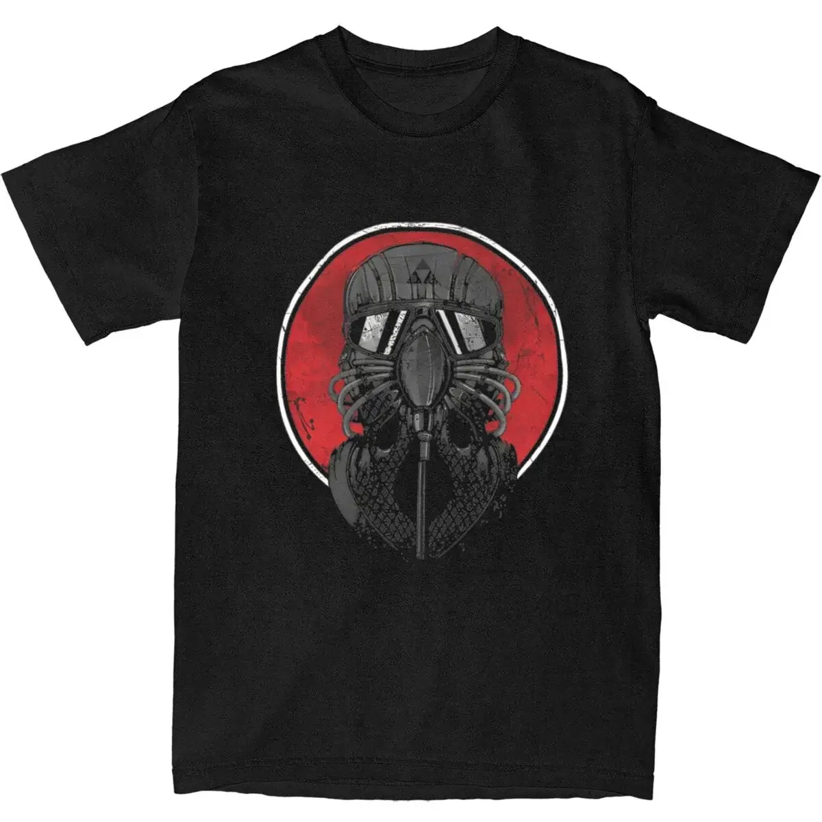 Headless Black Cross Heavy  T-Shirt Summer Black Sabbaths Rock T Shirts 100% Cotton Tee Shirt For Men Short-Sleeve Clothing