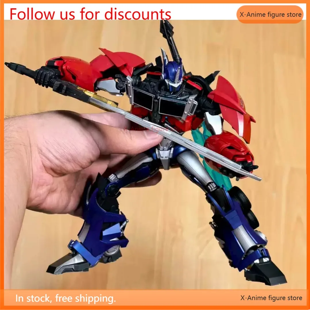 New Blokees TFP Leader's Certificate OP Prime Transformation Toy Robot Action Figure Assembly Model for Anime Can Not Deforn