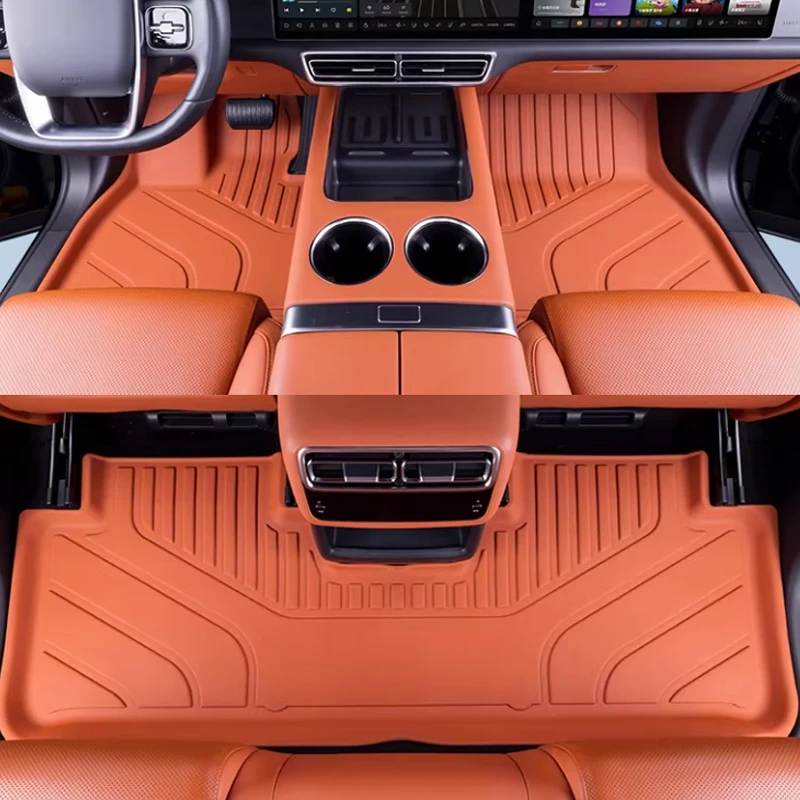 

For Lixiang L6 2024 2025 2026 Car Floor Mat TPE Fully TPE Integrated Molding Environmentally Friendly and Odorless