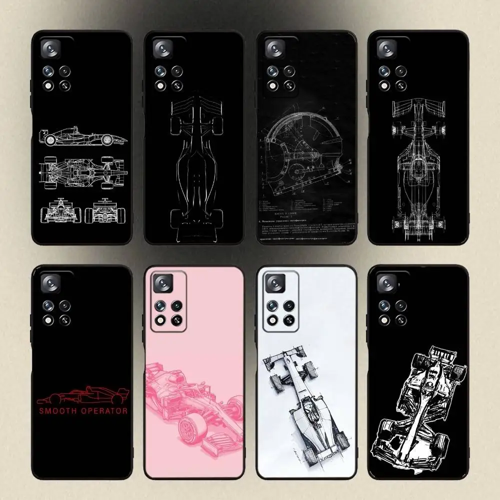 

Formula 1 Racing Cars Race Phone Case For Samsung Galaxy A 91,80,73,72,53,52,51,22,5G,Plus,J,Note Soft Black Cover