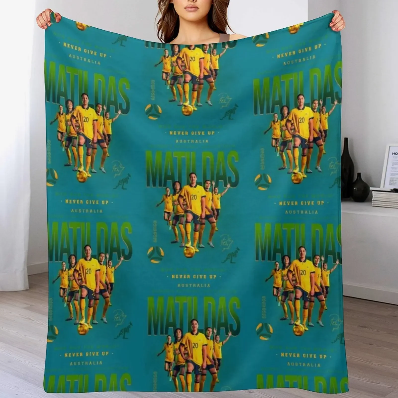 

Matildas Throw Blanket Soft Warm Blanket Gift for Men Women Adults