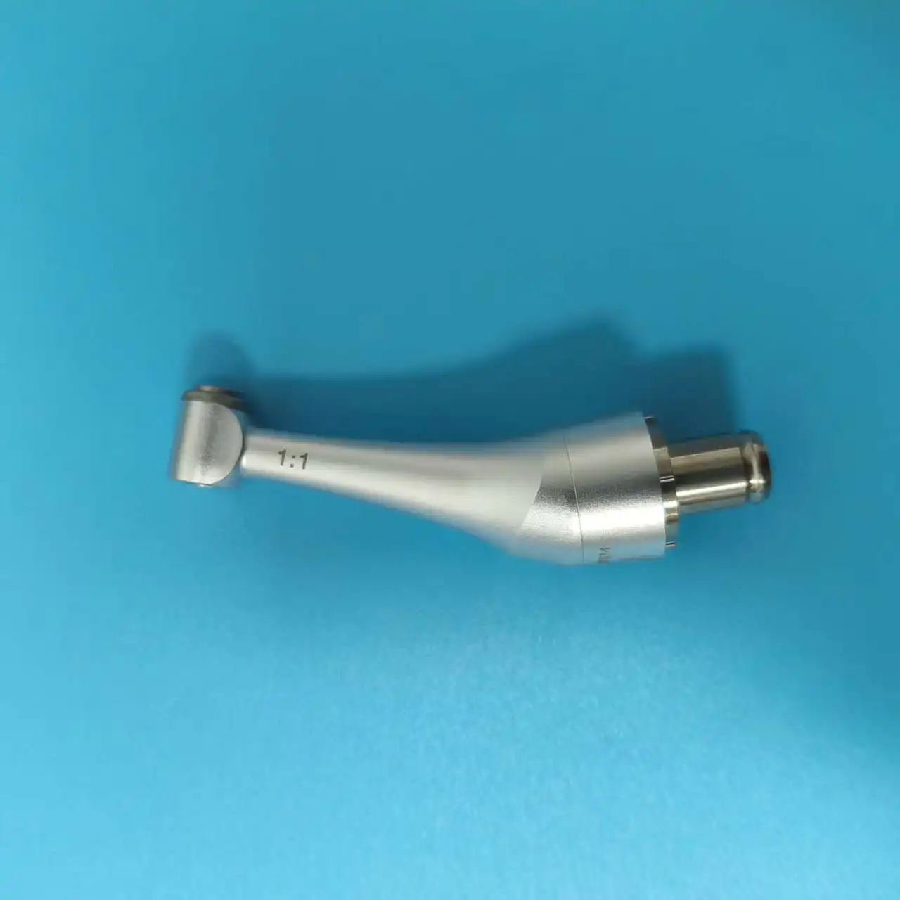 Endodontic Handpiece Compatible with Eighteeth E-Value E Motor | 4-Port Push Button Contra Angle