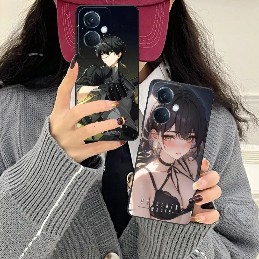 

Матовый чехол для мобильного телефона Wuthering Waves Rover для OPPO Find X9 X8 X7 X6 X5 X3 X2 Plus s Pro Ultra Lite, чехол с цветным принтом