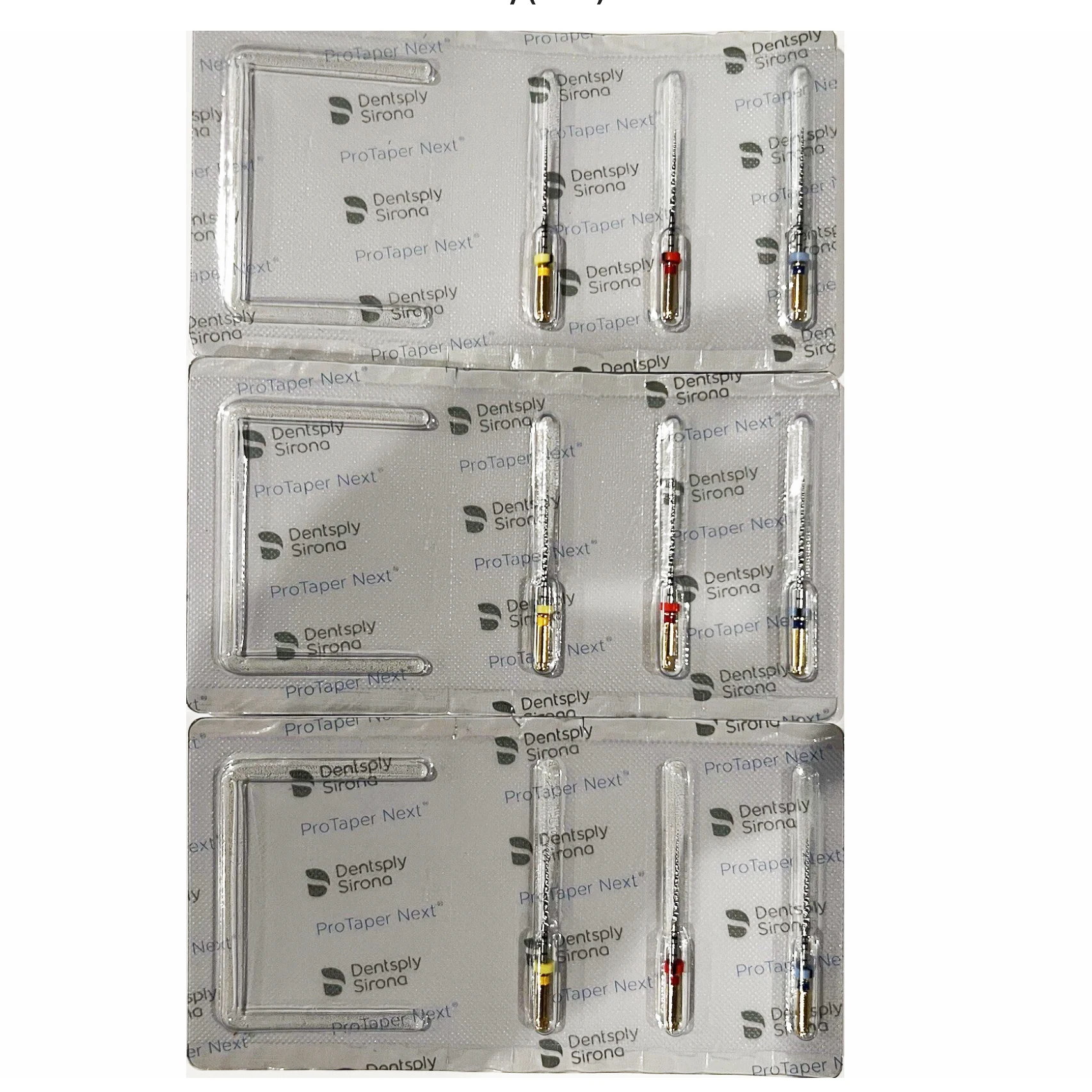 9 PCS /3packs Dental Pro  taper Endo Next Files for Dental Motor Implant Instrument Dental Root Canal Niti Files