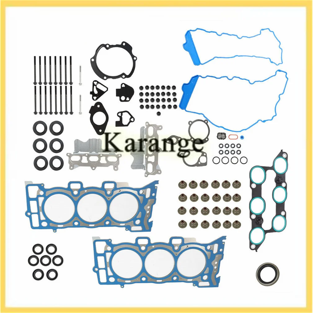 Cylinder Head Gasket Set Kit 3.0 3.6 L 09-17 LLT LF1 For Buick Cadillac Chevrolet Gmc Holden Isuzu Pontiac HS26376PT-5 CS26376-1