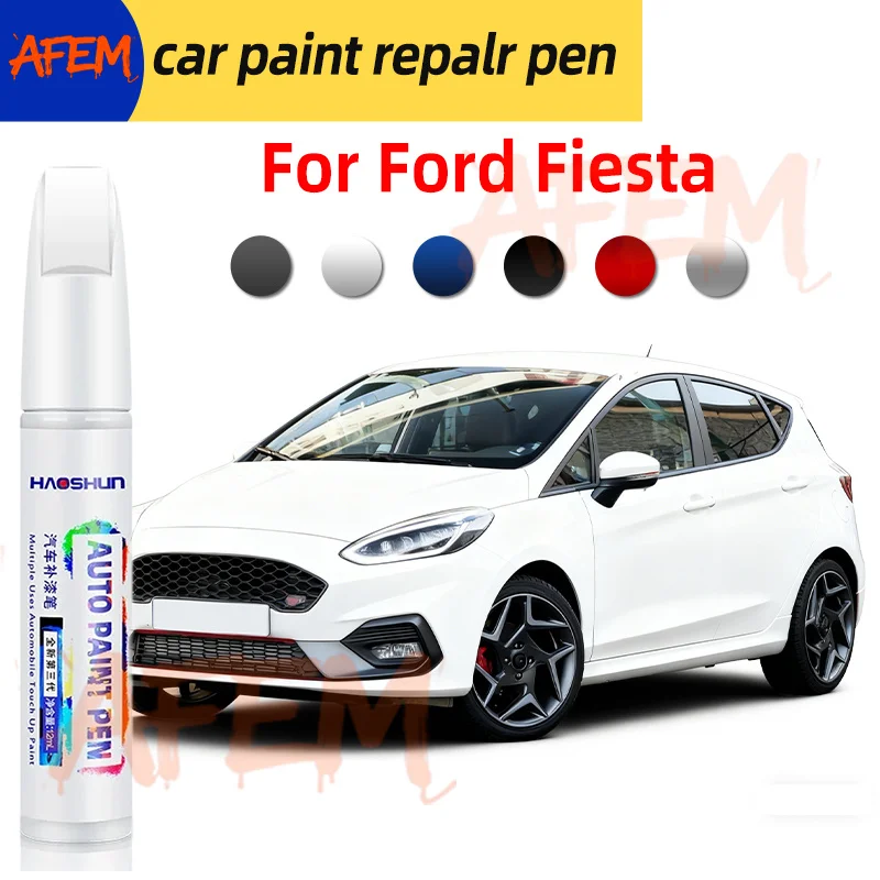 Car Paint Touch Up Pen For Ford Fiesta 1976-2025 B2-B8 Scratch Repair Body Accessories