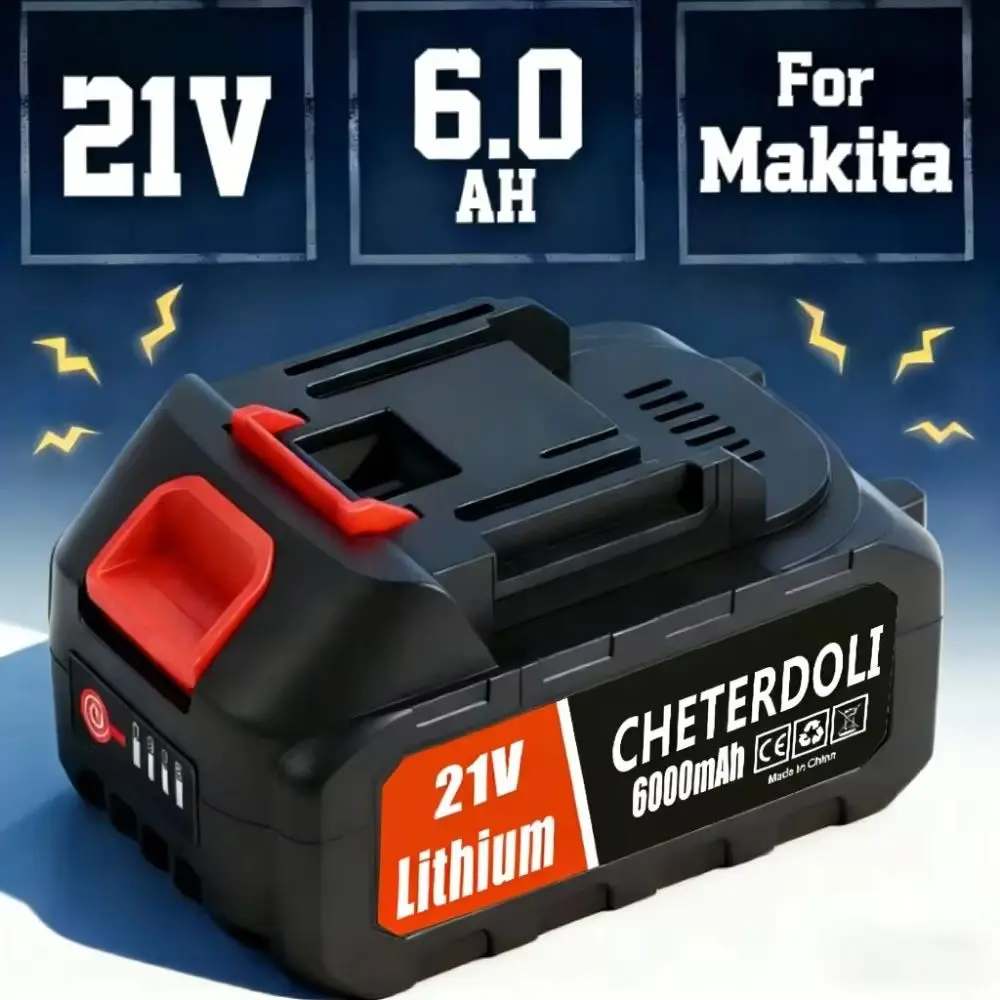 

for Makita BL1830 BL1840 BL1850 21V Rechargeable Lithium Ion Battery Pack 9000mah/ 6000mah for Electric Drill/Driver Tools.
