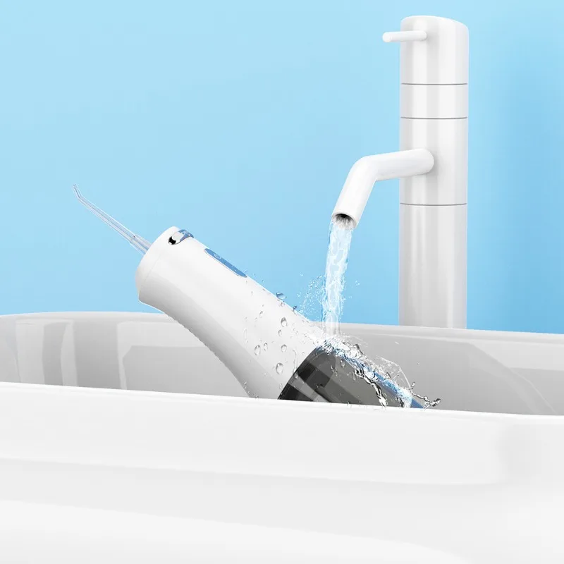 Nicefeel 300 مللي جهاز تنظيف الأسنان بالماء الكهربائي ارتفاع ضغط المحمولة 4 طرق IPX7 مقاوم للماء الري عن طريق الفم لتنظيف الأسنان العناية باللثة #2