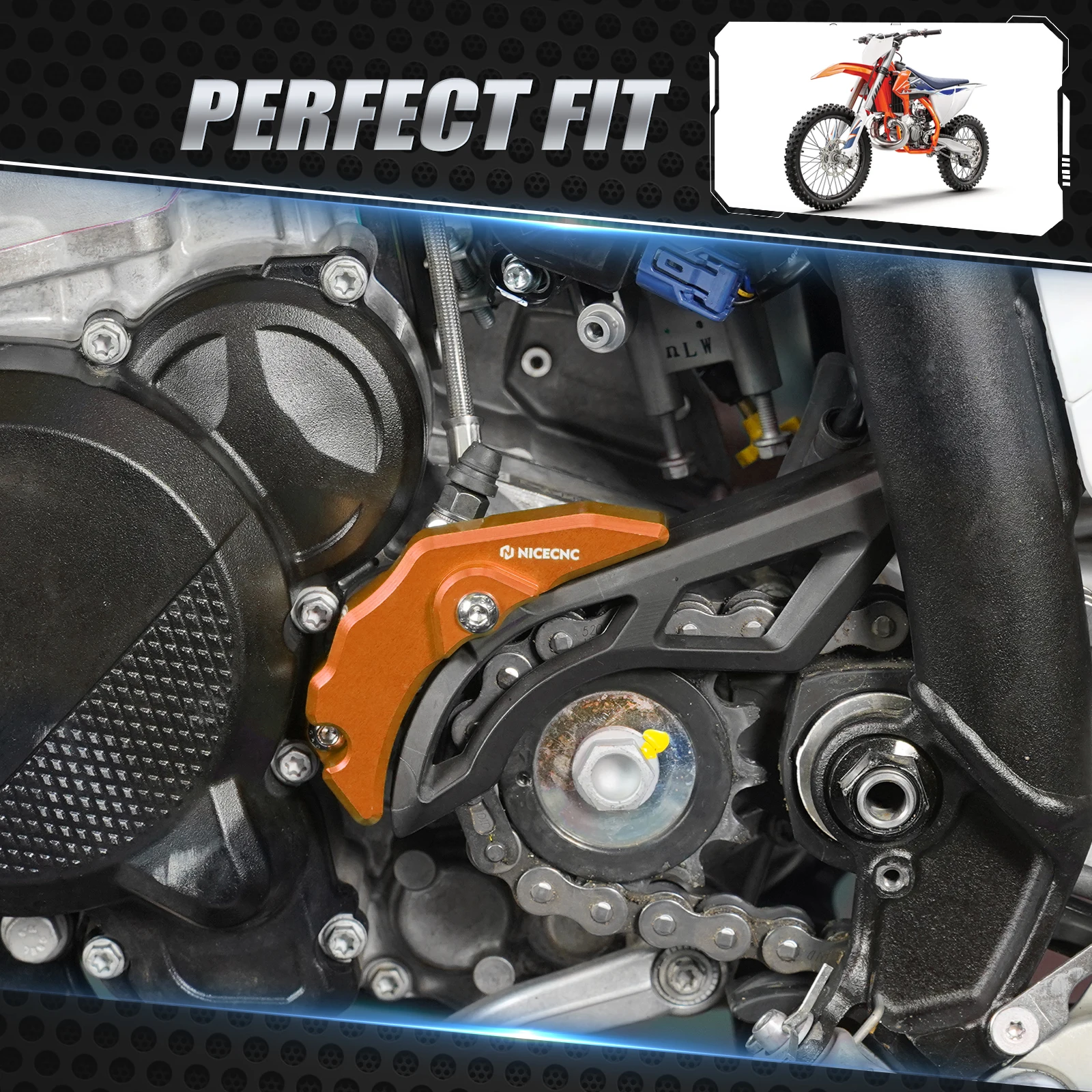NICECNC For KTM EXC 300 XCW 250 SX 250 2024 2025 Clutch Slave Cylinder Cover For Husqvarna TE 300 TE 250 GasGas EC 300 EC 250 view 5