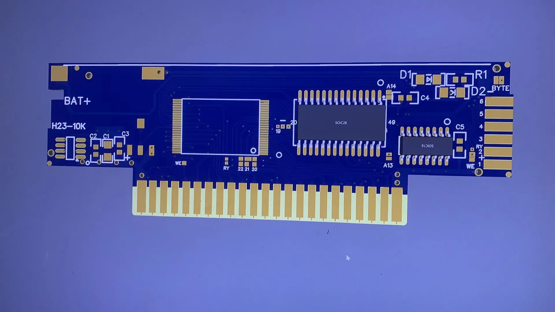 SNES SFC لعبة عارية PCB ريترو بطاقة الألعاب اللوحة الرئيسية خرطوشة استبدال دعم فلاش