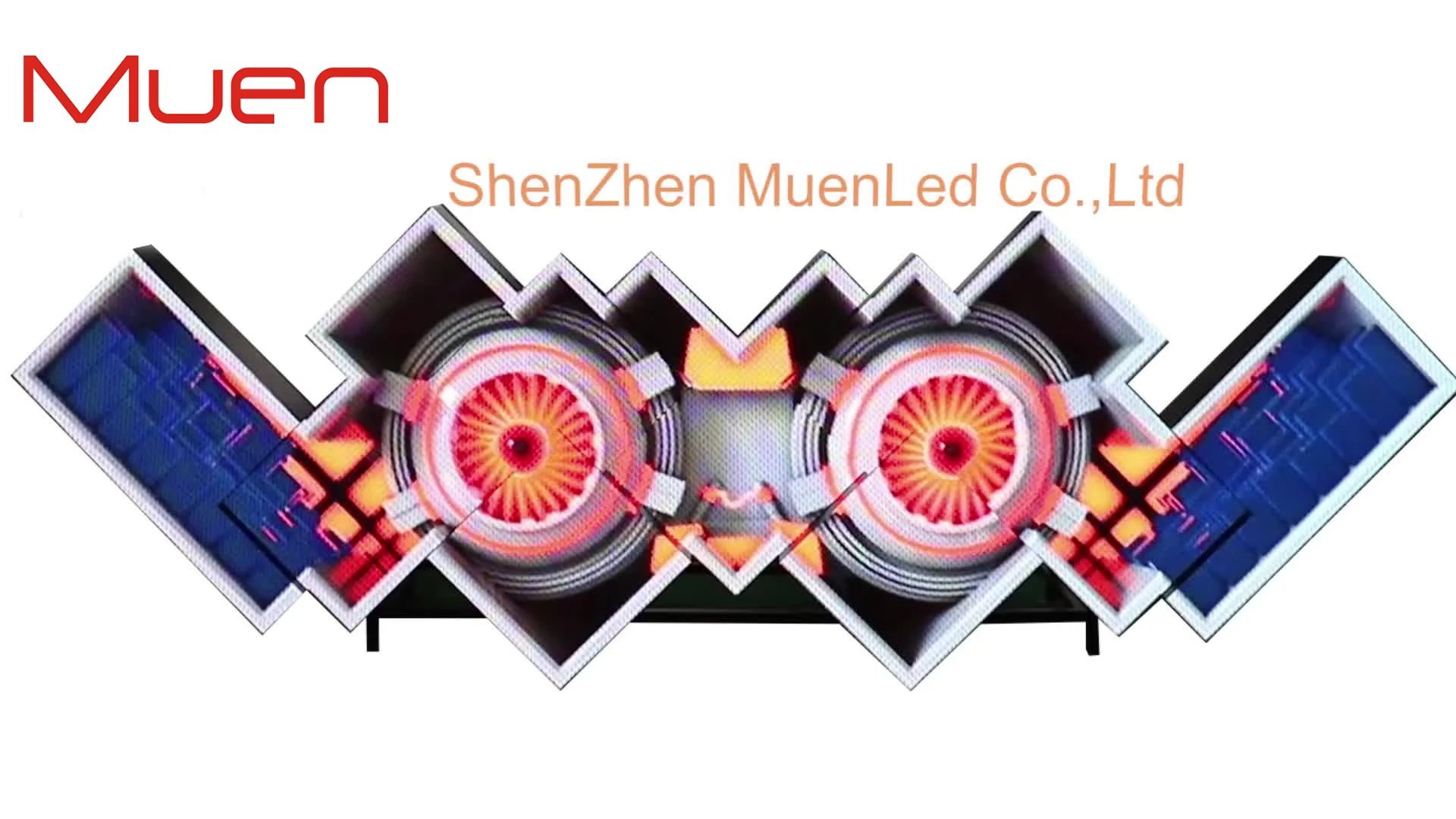 

Square LED sign