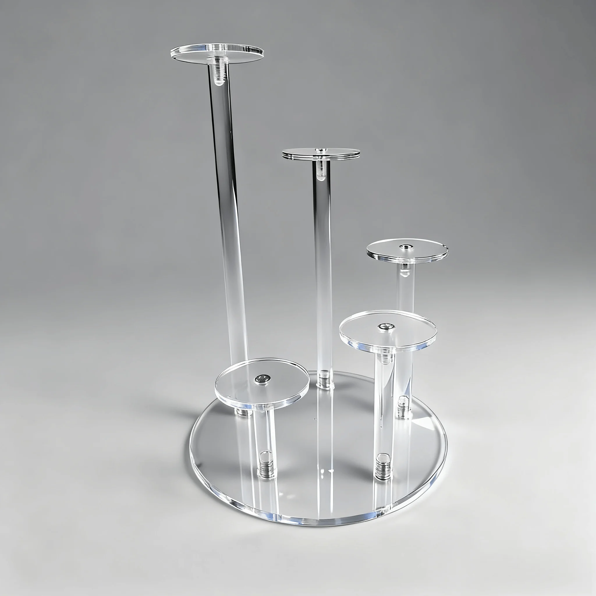 

Набор из 5-головок акриловой подставки, используемой для размещения ювелирных изделий, предметов коллекционирования, многофункциональной подставки для аксессуаров