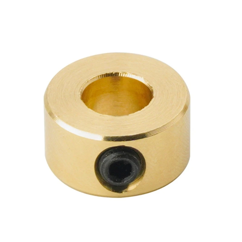 6/8/9/9.5/10mm Brass Depth Stop Collar Twist Drill Bit Shaft Ring Woodworking Positioner Spacing Ring Locator