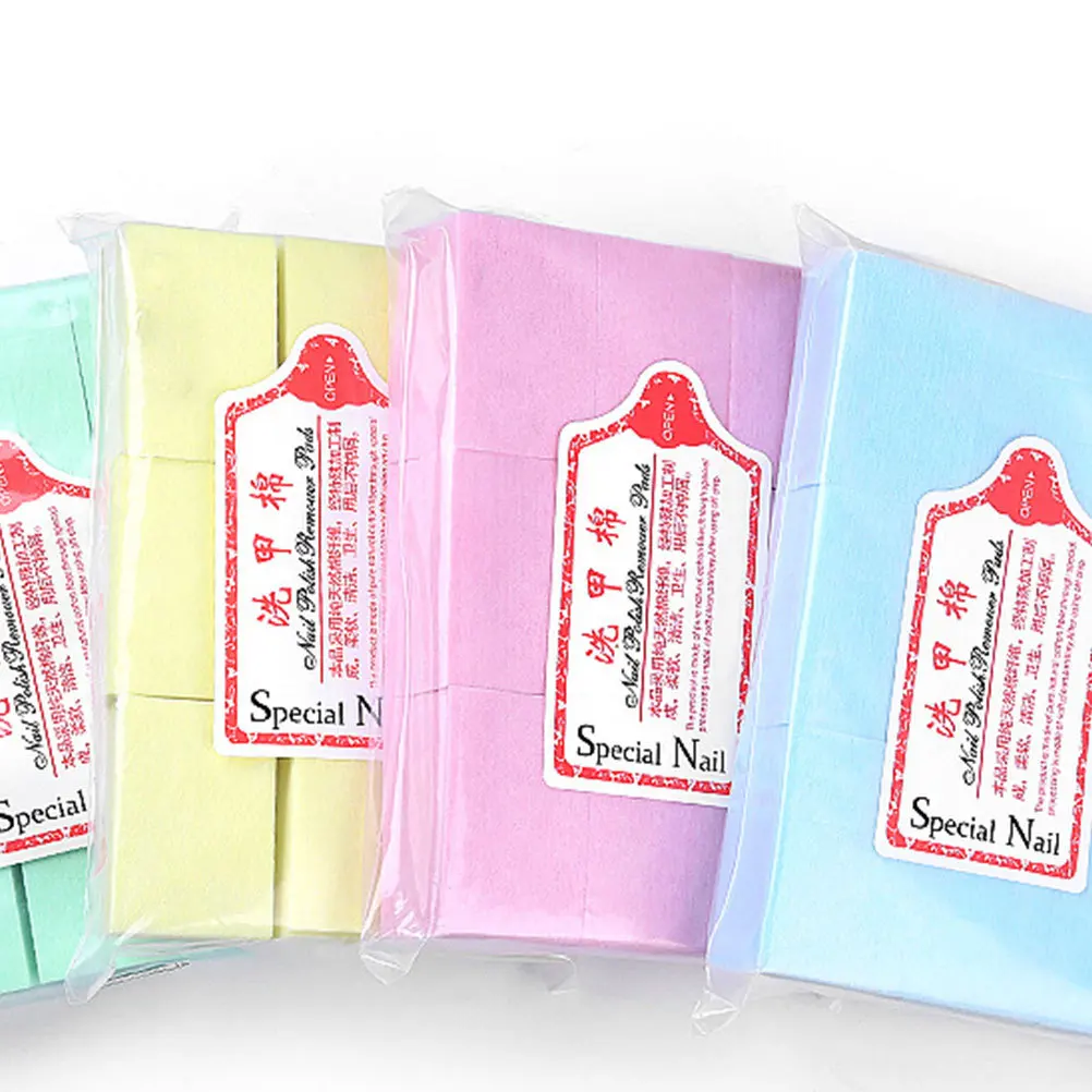 แผ่นเช็ดทำความสะอาดเล็บแบบใช้แล้วทิ้ง 2 ชุด แผ่นทำความสะอาดเล็บคุณภาพพรีเมียม สำหรับใช้ในบ้านและร้านเสริมสวย ผ้าเช็ดทำความสะอาดแบบแห้งสำหรับล้างเจล