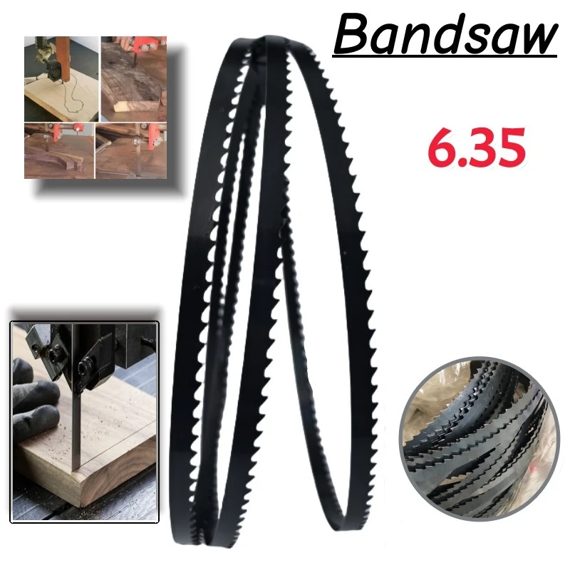 Alat Potong Kualitas Tinggi Panjang 1790 1511 1575 2240 1826 2560 1490 1065 Pisau Gergaji Band x lebar 6.35 1/2/3PC x6T 10T 14T Memotong Kayu