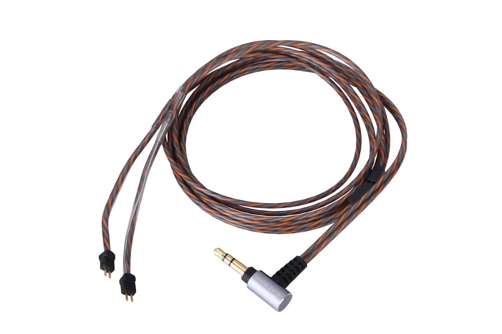 0,78mm 2pin CIEM ersetzen AUSGEWOGENE OCC Audio Kabel Für gorilla ohren/Edle Audio In-Ohr Monitore kopfhörer