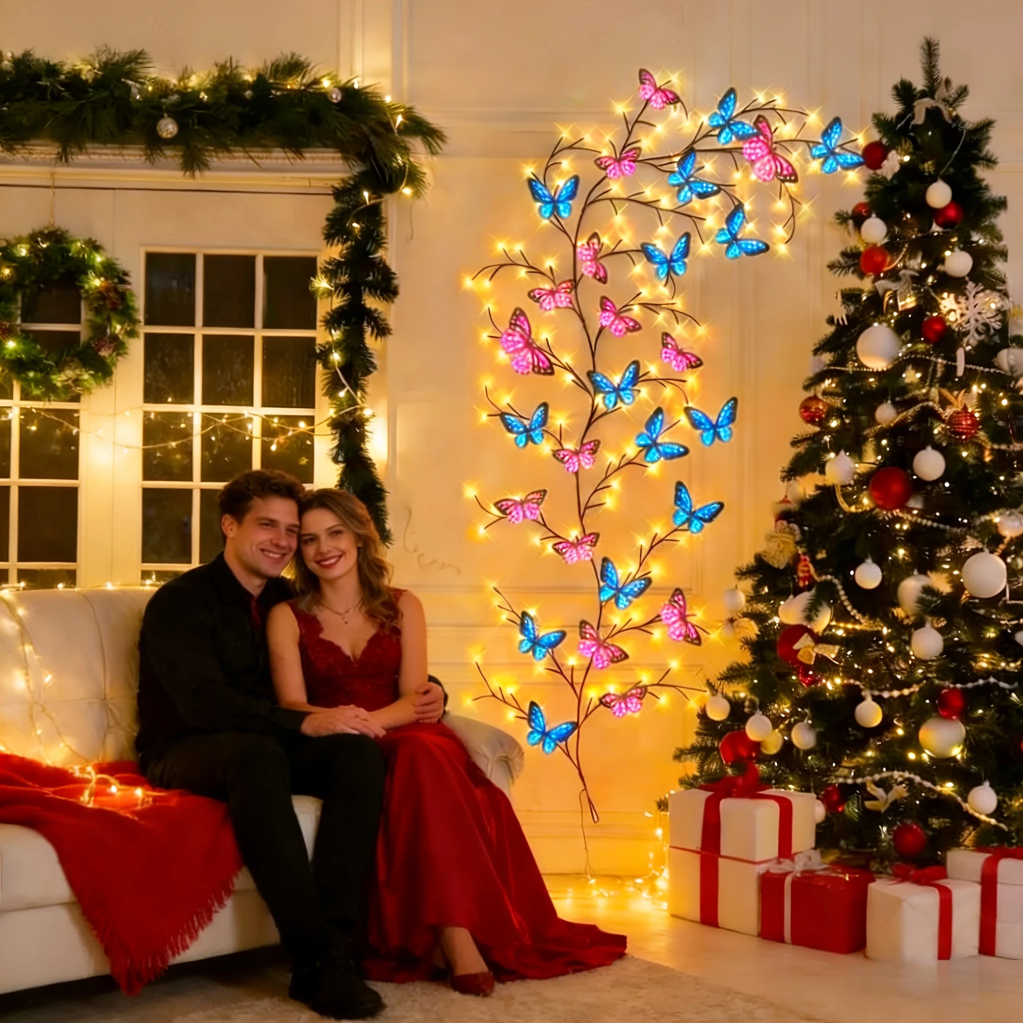 96-Light USB-Powered Cherry Bl - Lighting Decoration In Bedroom ulasan dan harga