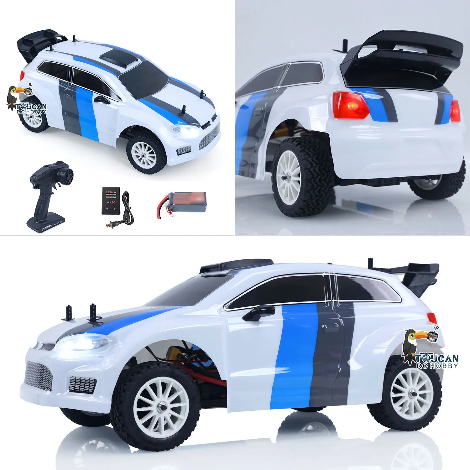 

4*4 1004 1/10 70 км/ч раллийный автомобиль с дистанционным управлением RC бесщеточный электрический гоночный автомобиль Hobbywing 60A ESC 3 дифференциала металлические шестерни