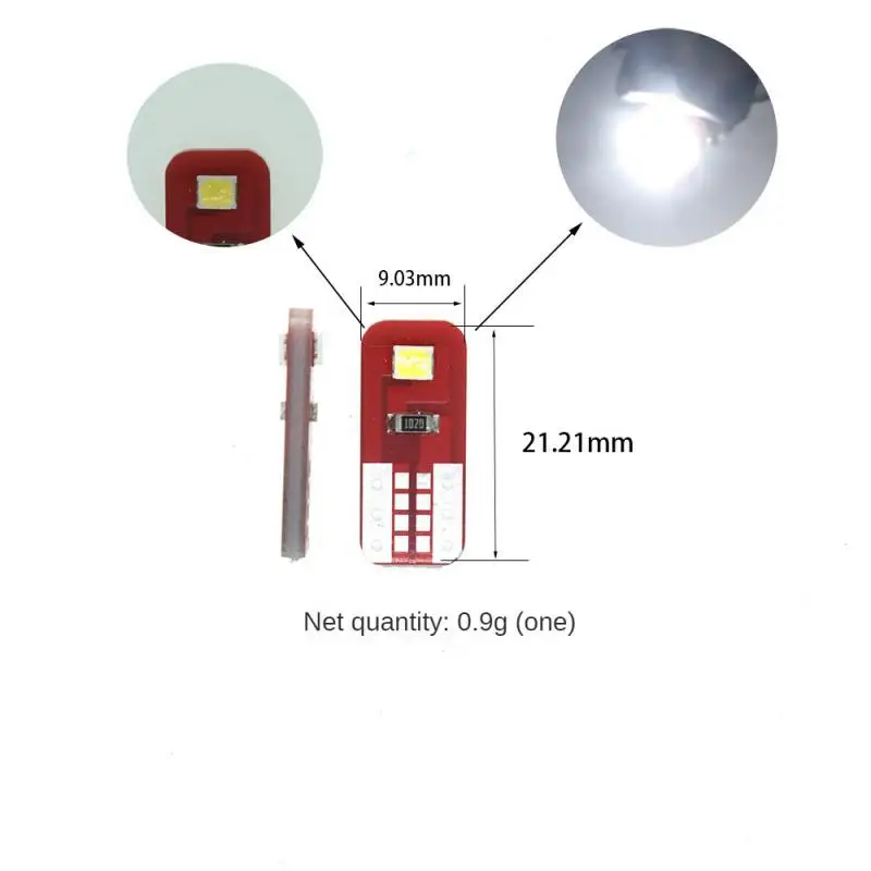 The Width Light Power 3w Low Consumption Good Quality Easy To Install Brand New Automobile And Accessories License Plate Light