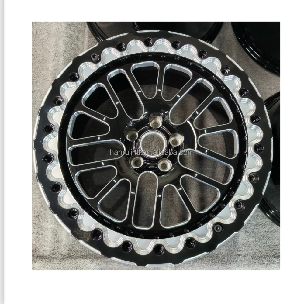 

Drag Racing Forged Car Wheels 17X10 18X12 Beadlock Rims 5X112 5X120 for M3 M4 M5 G80 G82