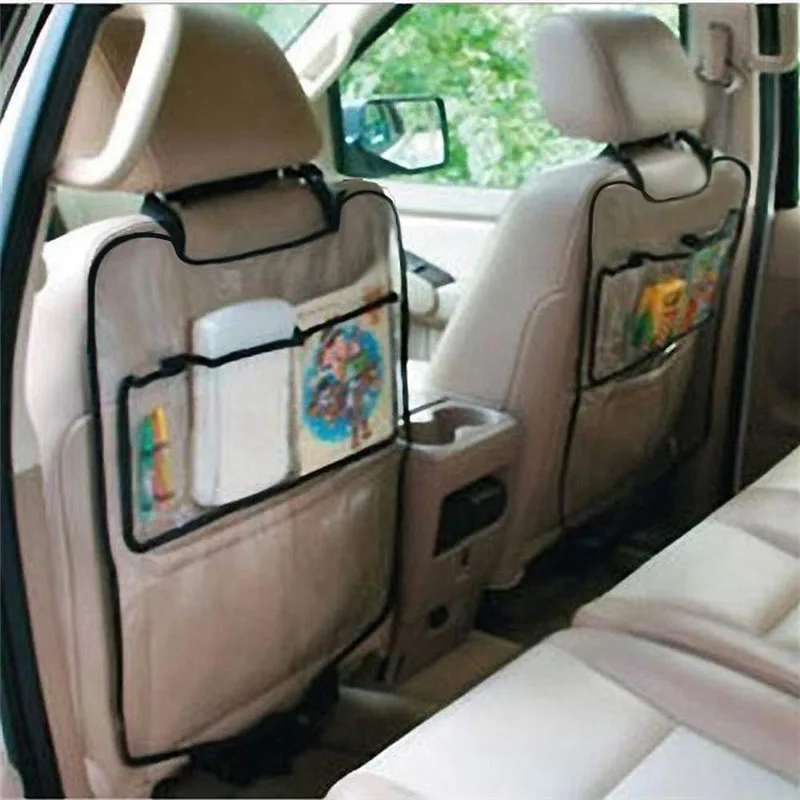Auto Sitz Zurück Protector Abdeckung für Kinder Kid Baby Anti Schlamm Schmutz Auto Sitz Abdeckung Kissen Kick Matte Pad Auto lagerung tasche Zubehör