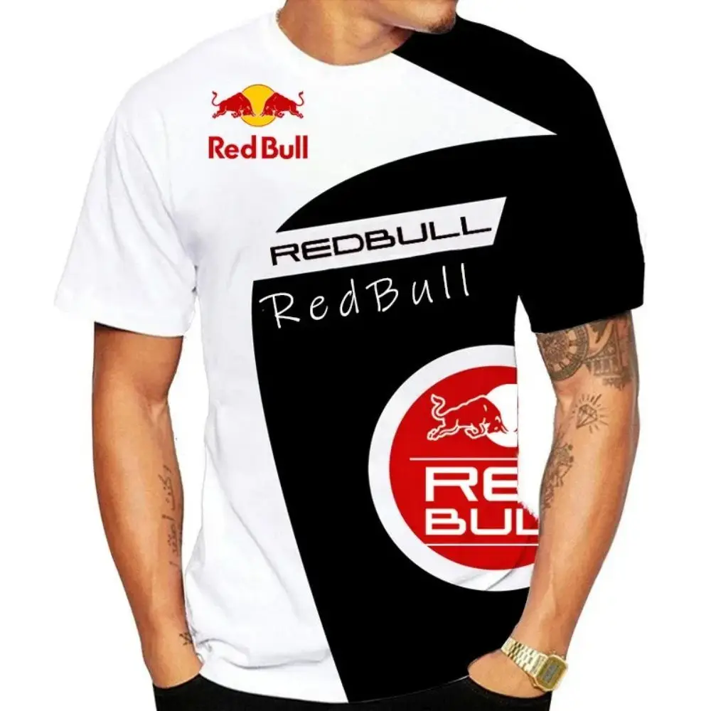 Red Bull Racing 남자 2025 여름 새로운 스포츠 빠른 건조 티셔츠 여성 통기성 야외 레저 스포츠상의