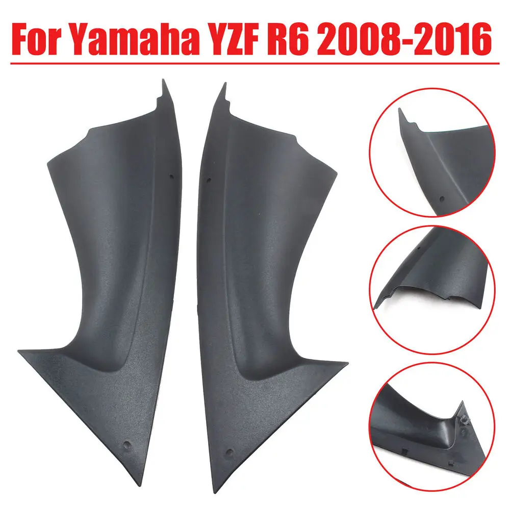 

ABS Side Air Duct Cover Fairing Cowling Insert Part For Yamaha YZF R6 2008-2016