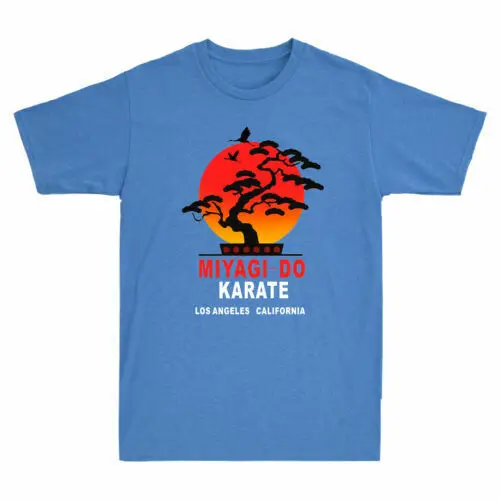 Miyagi Do Jo T-Shirt Karate Kid film funny martial art retro Men T-Shirt Cotton