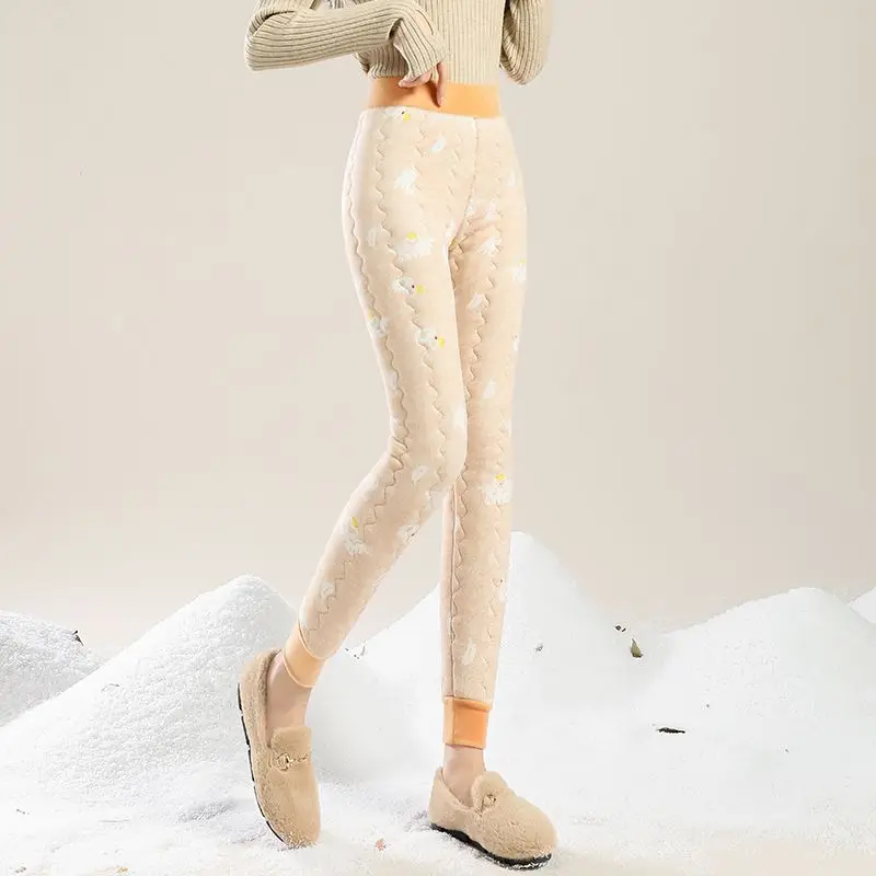 

Women's Wear down Trousers Winter Thickened Lightweight Warm Duck Feather Lined Pants Comfortable Breathable Fashionable TT242