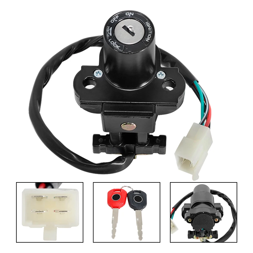 Motorcycle Ignition Switch Locks Kit For Honda moto NT650 NT700V CB900 CBF500 CBF600 CBF1000 CB250  FMX650  CBR250  CB500  CB600