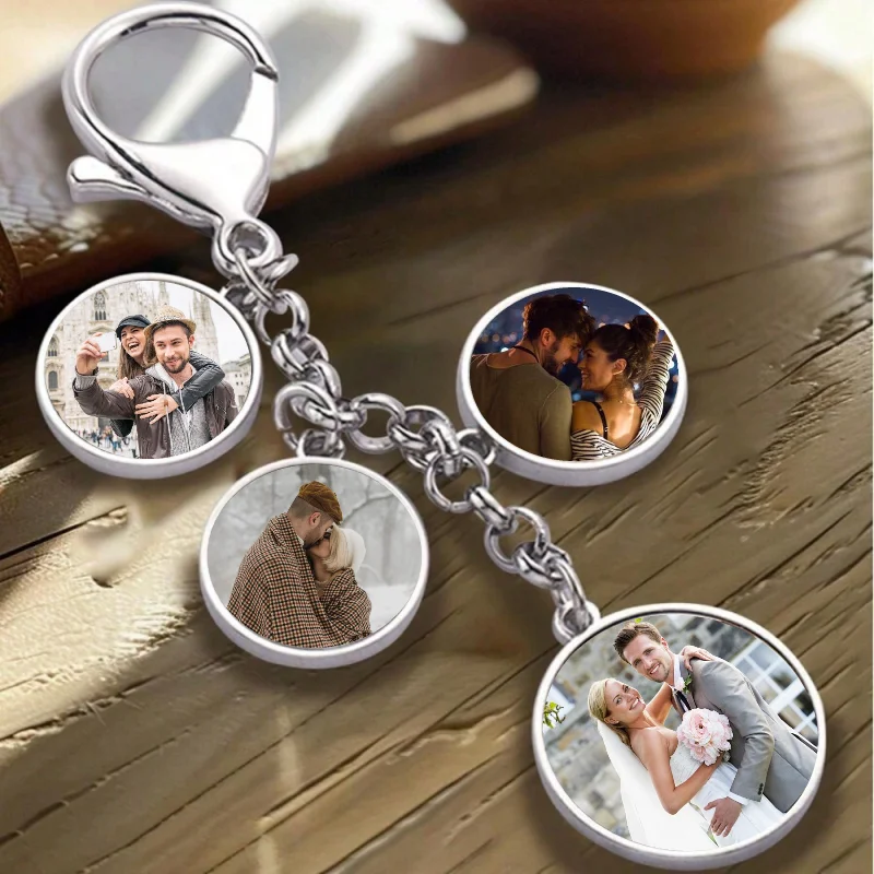 Custom Keychain with a Photo, Personalised Keychain, Great for Gifts or Everyday Decoration, Unique and Meaningful