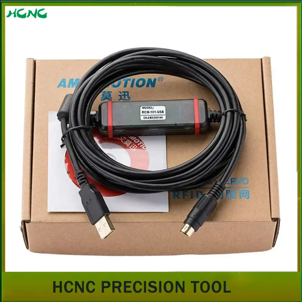 

CNC RCM-101-USB Programming Cable Suitable IAI Electirc Cylinder Driver ACON/PCON/SCON PLC Debugging Cable