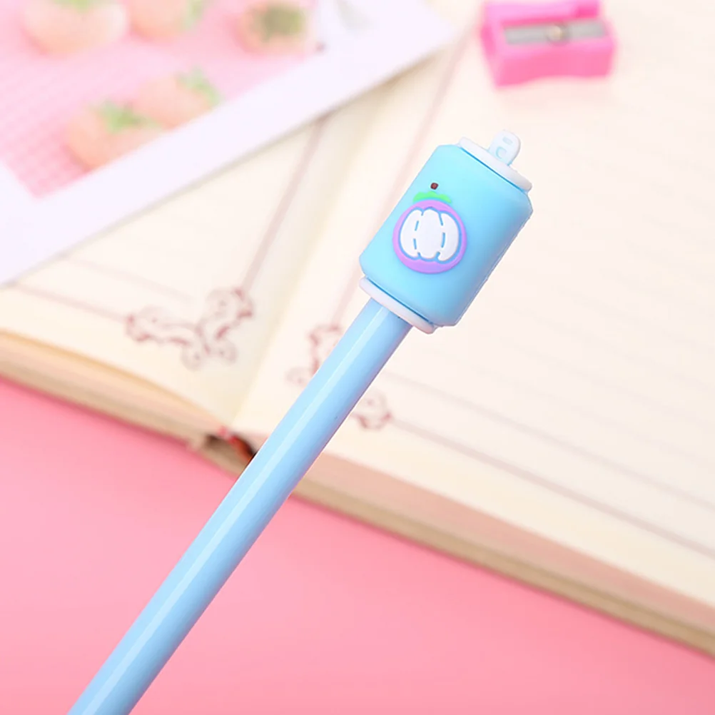 

12Pcs Neutral Writing Pens Premium Plastic Ergonomic Design Portable Student Signature Pen Smooth Note Taking Supplies