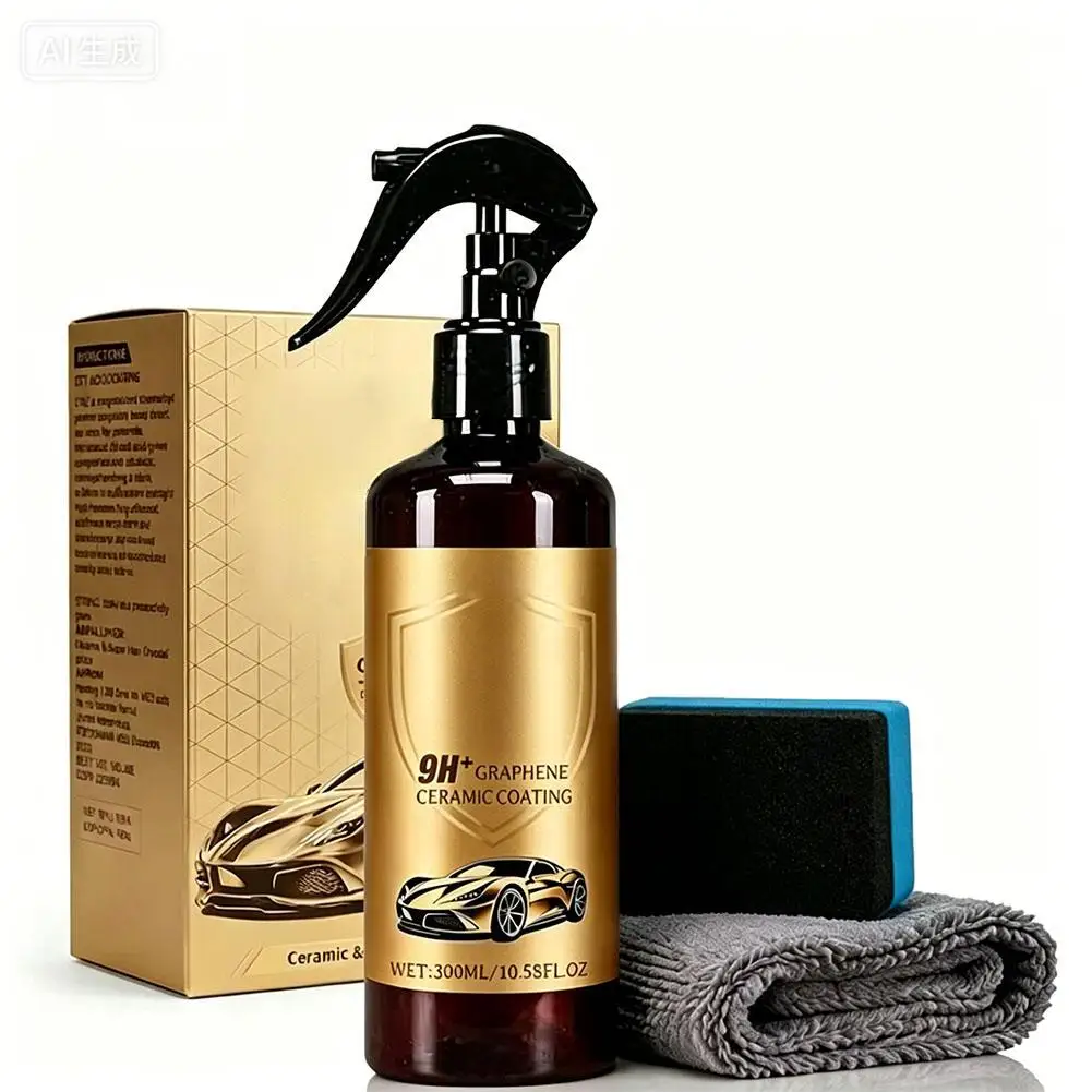 Graphen-Keramikbeschichtung 9H für Autos Kristallserum Hochglanz Autolack-Schutzset Politur für Auto-Detailing – Detail 11