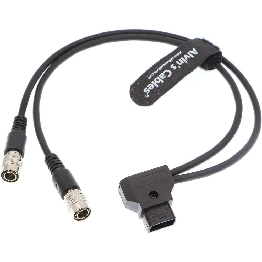 

Alvin’s Cables Power Cable for Sound Device 302 Mixer & 744T Recorder Dual Hirose 4 Pin Male to D-tap