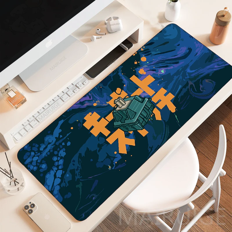 Cartoon Sushi MousePad Art Large Mousepads Japanese Style Gaming Accessories DeskMat XXL Play Mats Rug Gamer Keyboard Mouse Pad