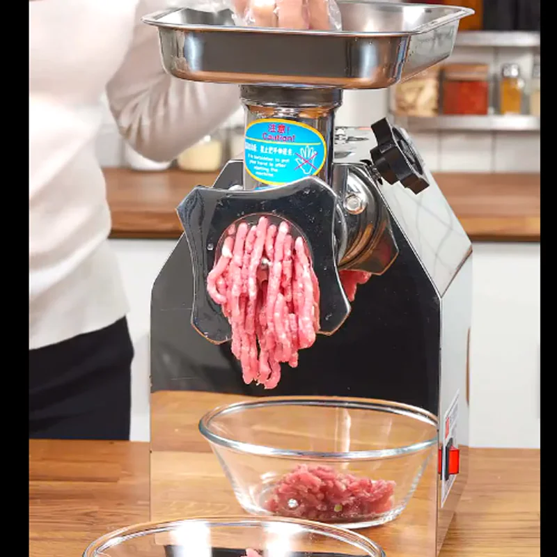 Commercial Electrical Appliances Desktop Large Capacity Suitable for Sausage Making Electric Meat Grinder