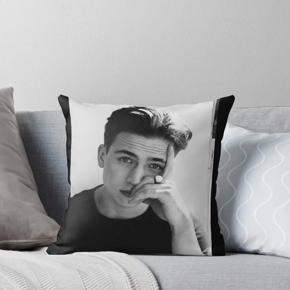 

Tanner Buchanan he's all that Netflix Cameron Throw Pillow Pillows Aesthetic home decor items pillow